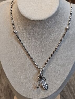 Brighton Charm And Crystal Pendant Necklace